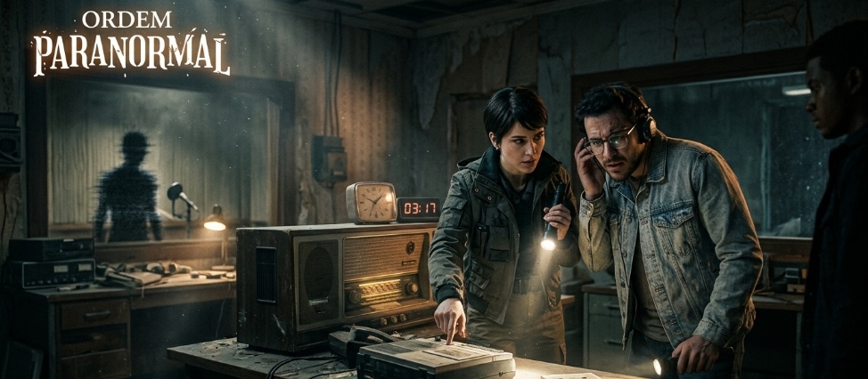 Banner da mesa de RPG: A Última Transmissão