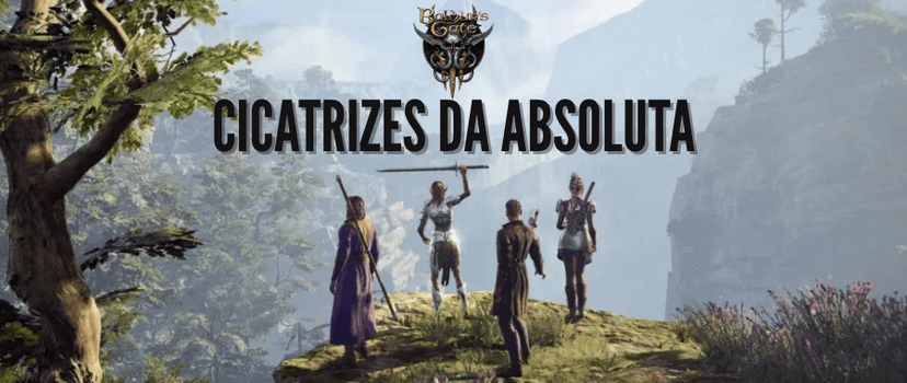 Banner da mesa de RPG: BALDUR'S GATE PÓS ABSOLUTA