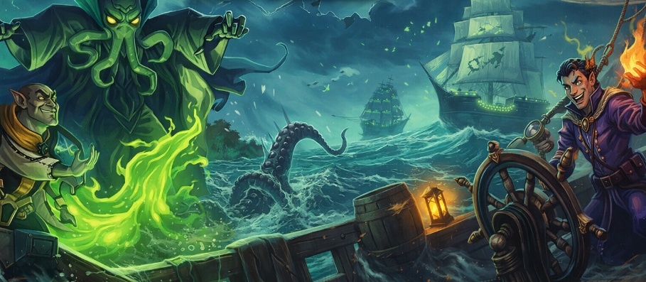 Banner da mesa de RPG: Corsários Corporativos dos Mares - 29/04