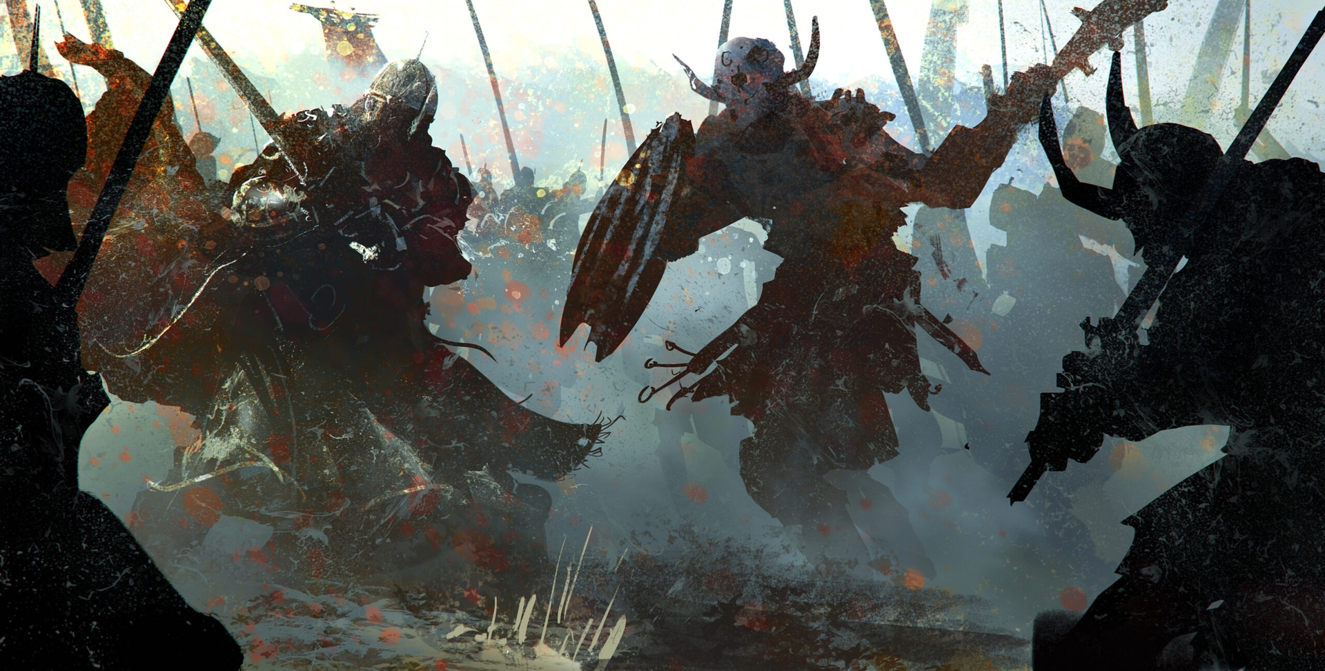 Banner da mesa de RPG: Crônicas do Trono de Espinhos