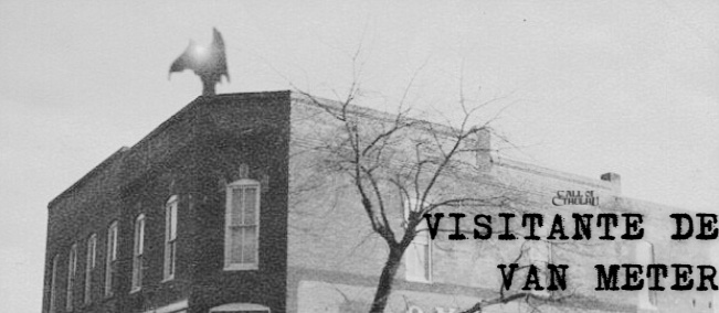 Banner da mesa de RPG: Visitante de Van Meter