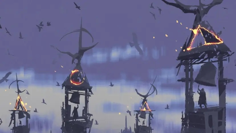 Banner da mesa de RPG: Aprendendo The Witcher: Pandemônio