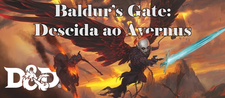 Banner da mesa de RPG: DESCIDA AO AVERNUS | QUARTA | 19H