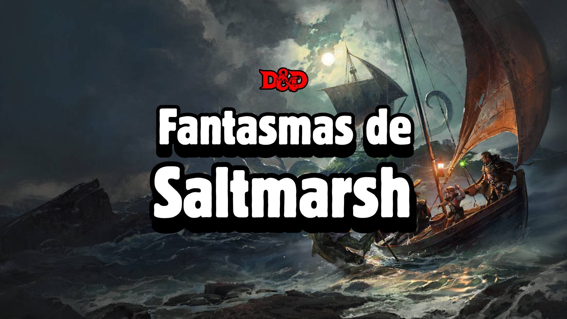 Banner da mesa de RPG: Fantasmas de Saltmarsh
